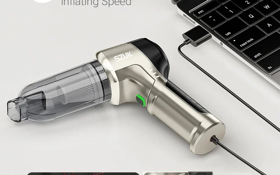 Car Vacuum Cleaner Strong Suction Cordless Wireless Cleaner Portable HandHeld Vacuum Cleaner Cleaning Machine