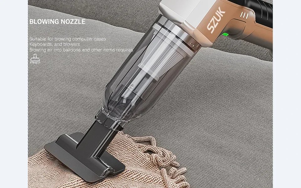 Car Vacuum Cleaner Strong Suction Cordless Wireless Cleaner Portable HandHeld Vacuum Cleaner Cleaning Machine