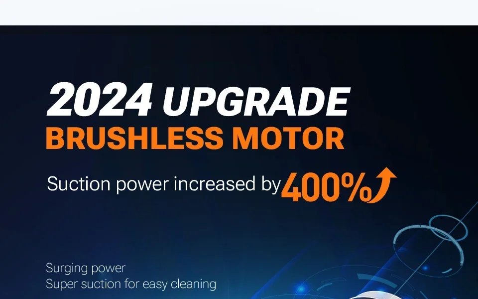 Car Vacuum Cleaner Strong Suction Cordless Wireless Cleaner Portable HandHeld Vacuum Cleaner Cleaning Machine