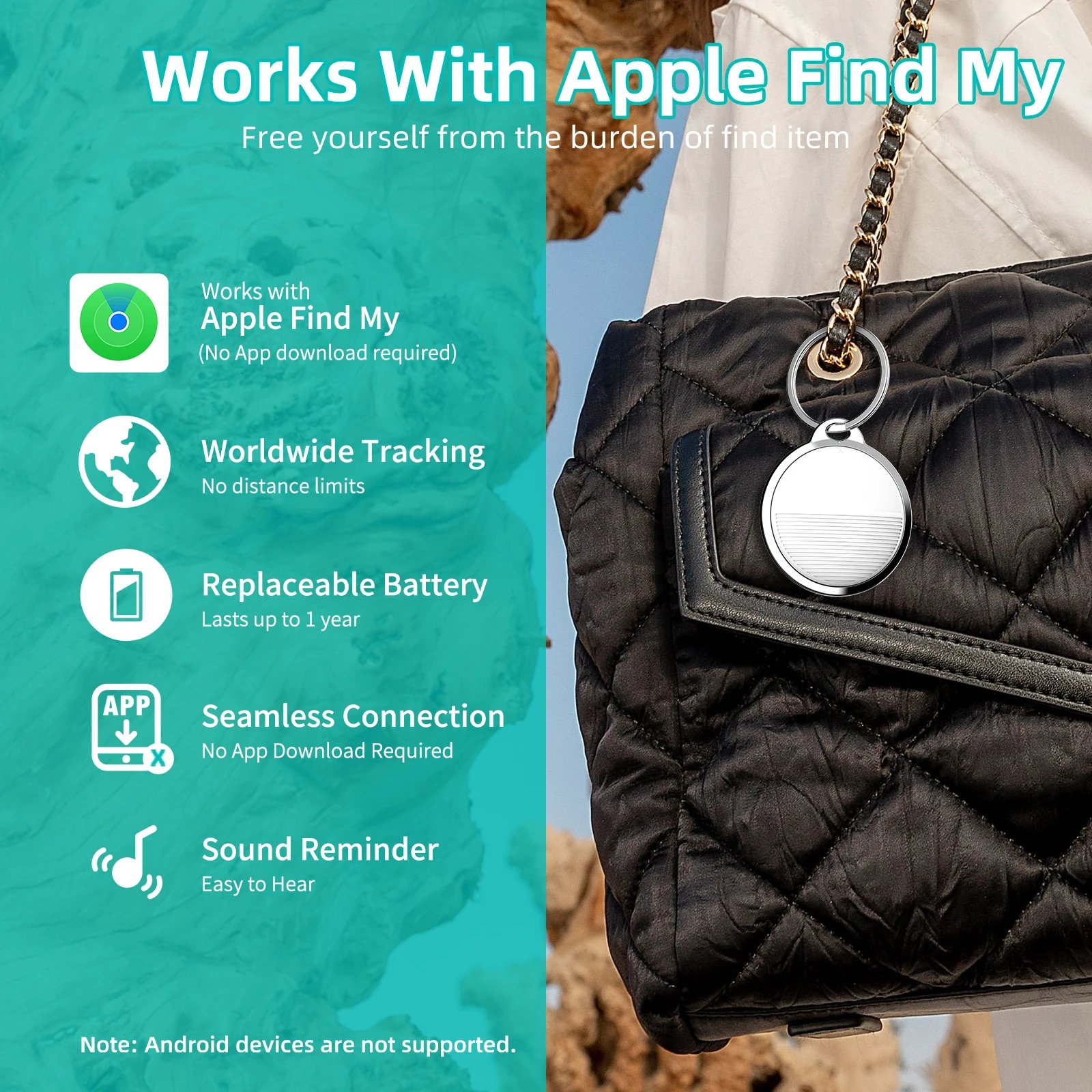 Mini GPS Tracker For Apple iOS System Find My APP air tag Child Finder Pet bike Bag Loss Tracker Smart Bluetooth airtag Mini GPS Tracker For Apple iOS System Find My APP air tag Child Finder Pet bike Bag Loss Tracker Smart Bluetooth airtag