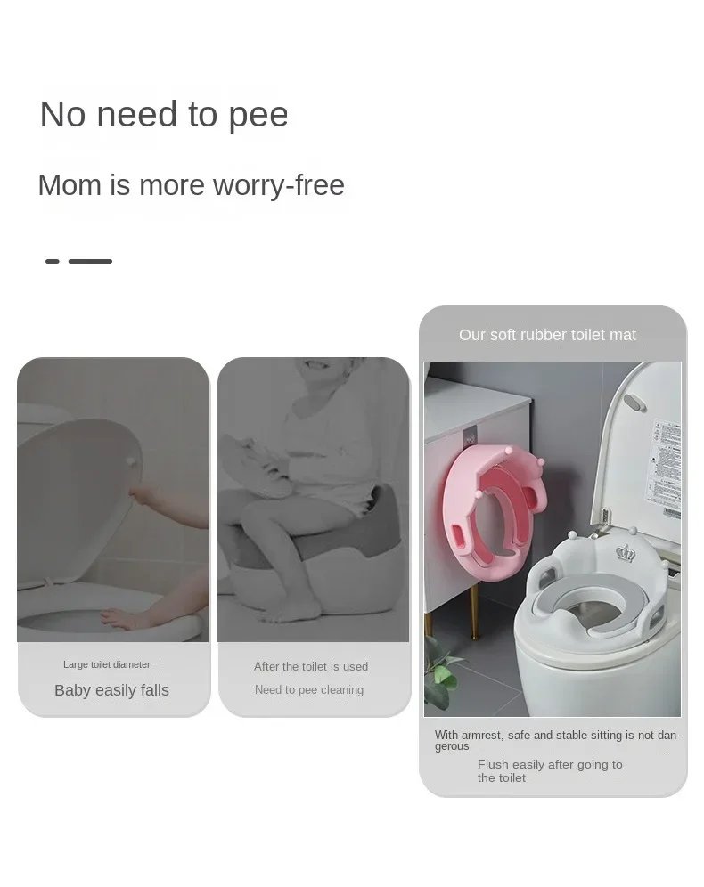 Baby and Child Toilet Seat Ring Cushion Bedpan Cover Children's Toilet Household Baby and Child Toilet Seat Ring Cushion Bedpan Cover Children's Toilet Household