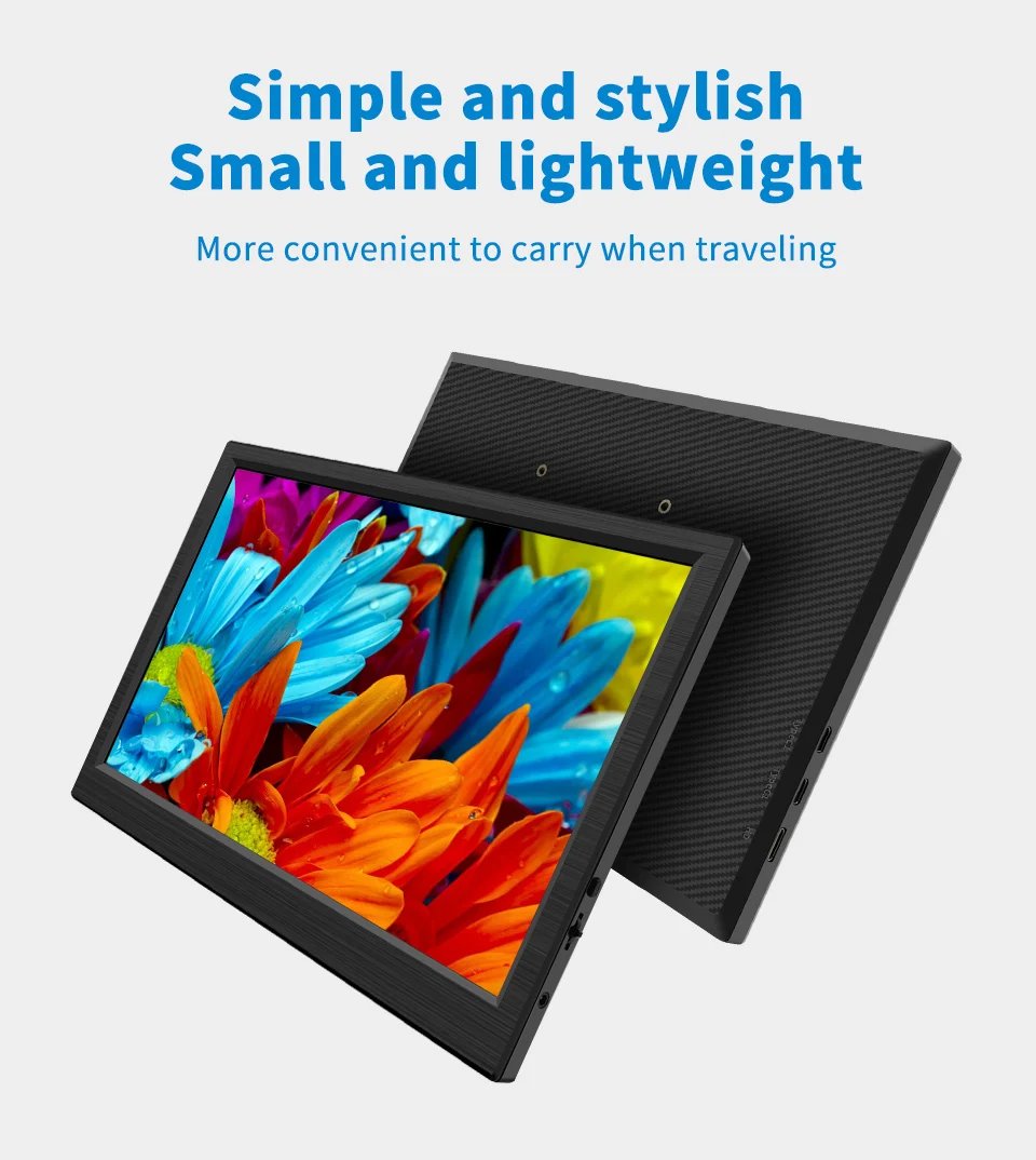 Portable Monitor HDMI-Compatible Laptop second screen 11.6 Inch Gaming Extended Display For Switch/PS4/Xbox/Raspberry Pi Portable Monitor HDMI-Compatible Laptop second screen 11.6 Inch Gaming Extended Display For Switch/PS4/Xbox/Raspberry Pi